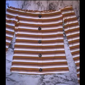 Aeropostale off the shoulder top